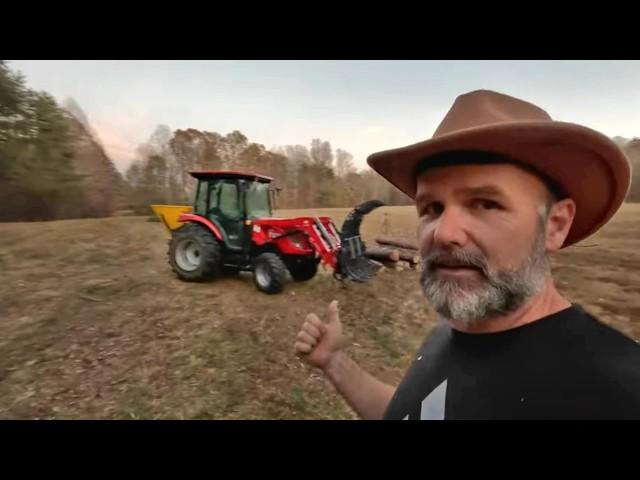 Frustrating Day on the TYM Tractor | New "BIG MOUTH" Tractor Attachment?