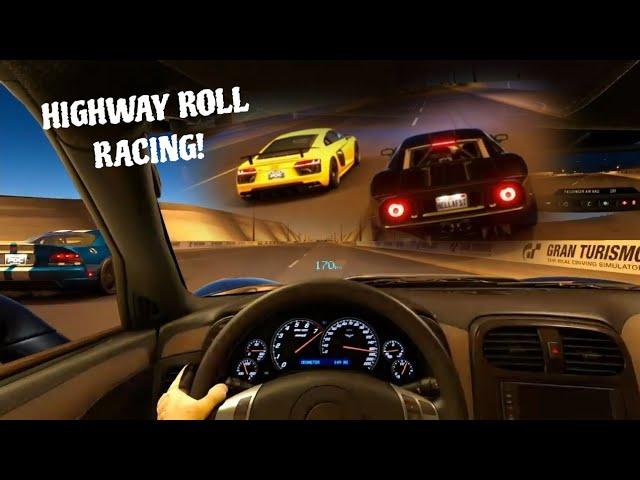 Gran Turismo 7 Route X Roll Racing!| Stick Shift Racing W/500-900HP Cars