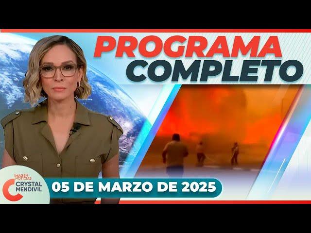 Noticias con Crystal Mendivil | Programa completo 5 de marzo de 2025