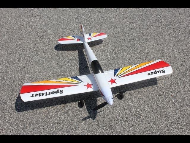 Electrifly Super Sportster EP Airplane Review and Maiden Flight