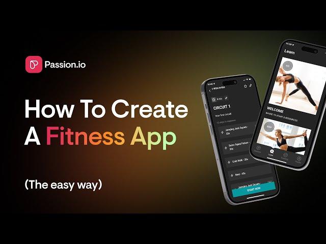 How to create a fitness app (the easy way)