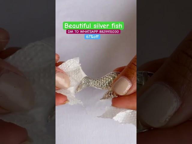 beautiful silver fish#youtubeshorts #viralvideo #silver # love