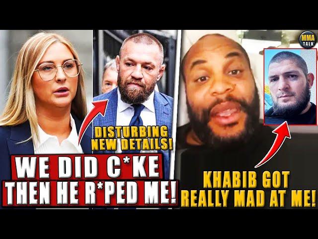 Woman CLAIMS Conor McGregor CH0KED HER before R4PE! DC REVEALS Khabib got REALLY MAD at him! Colby