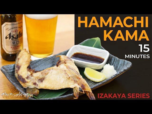 Simplest HAMACHI KAMA Recipe (Grilled Yellowtail Collar) with The Sushi Man