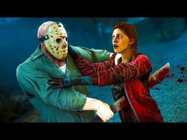 JASON MET FIRST LOVE WITH A MACHETE! (The Friday 13th: The Game)