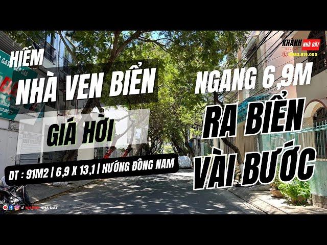 (Đã bán) Nhà Đất Nha Trang | Hiếm Nhà 3 tầng bề ngang 6.9 nơi nghỉ dưỡng đáng mơ ước nhiều người