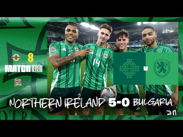 Northern Ireland 5-0 Bulgaria | Highlights