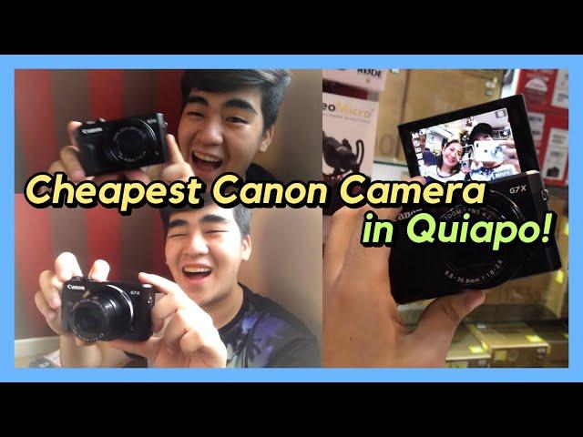 RISKY QUIAPO TRIP TO FIND CHEAP CAMERA | Gabs on Cam