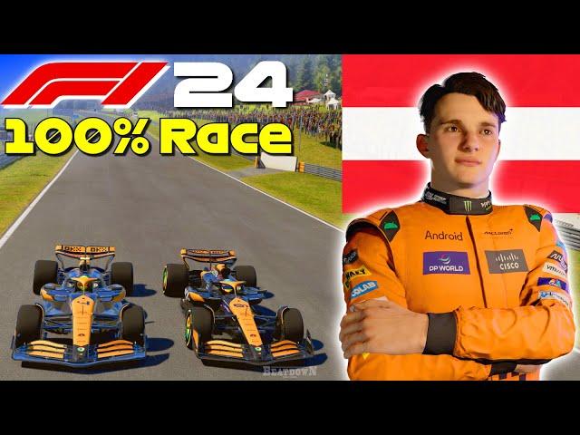 F1 24 - Let's Make Piastri World Champion #11: 100% Race Austria