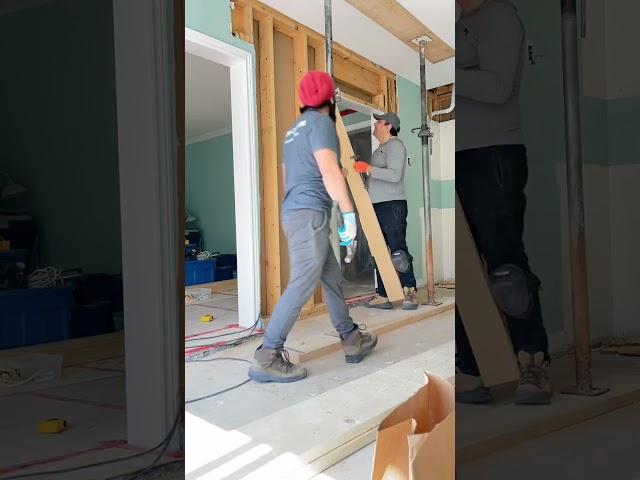 Widening The DoorWay #kitchenrenovation #Home Owner Journey’s #renovation #construction #design