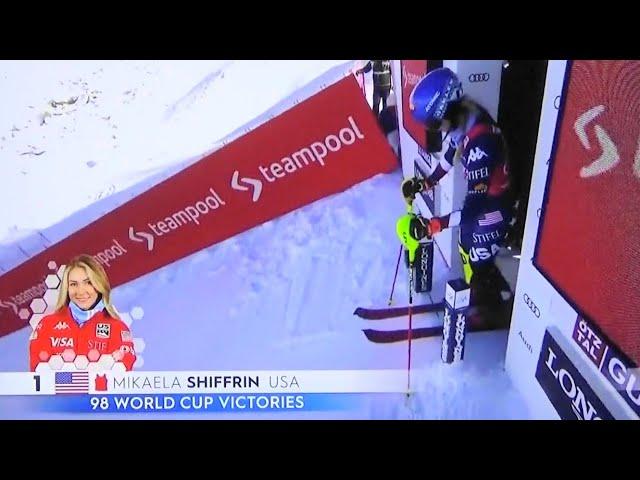 Mikaela Shiffrin -  WINNER 99 - Slalom - Gurgl -  2024.