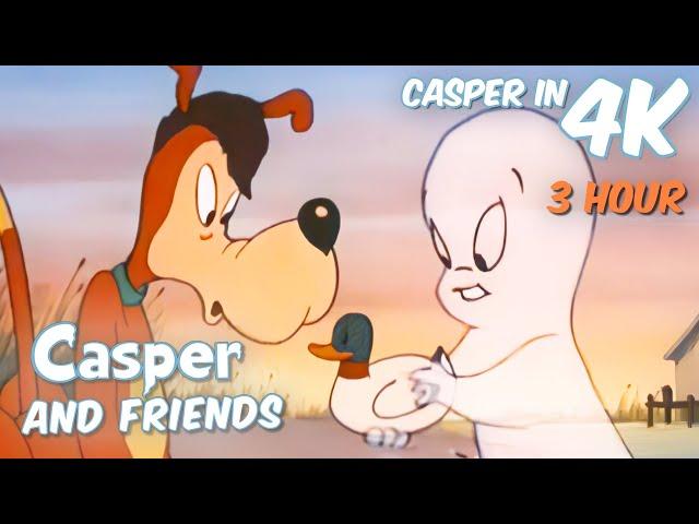 Learn To Be Confident With Casper  | Casper and Friends in 4K | 3 Hour Compilation | Kids Cartoons