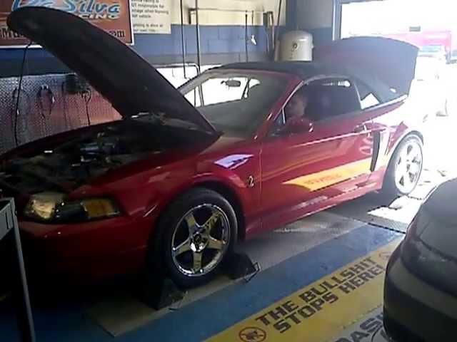 2004 SVT Cobra, on Dyno (with 91octane) @ DaSilva Racing