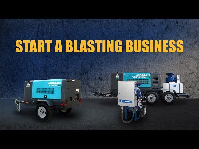 Start A Blasting Business | FREE Marketing Package | Business Setup | Gonneville Inc