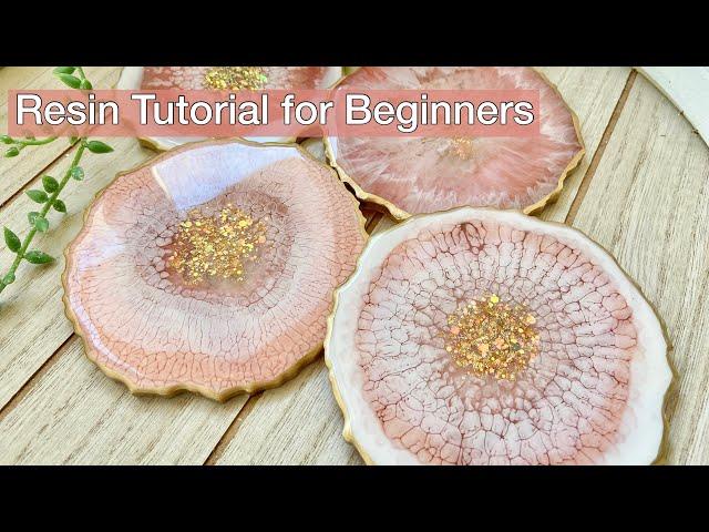 Resin Art for Beginners: Complete Resin Coaster Tutorial