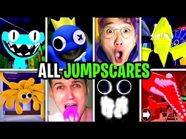 SCARIEST JUMPSCARES ON YOUTUBE! (RAINBOW FRIENDS, GARTEN OF BANBAN, POPPY PLAYTIME & MORE!)