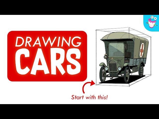 DRAWING CARS – Not as hard as you think!