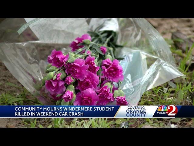 Orange County community mourning Windermere student killed in weekend crash