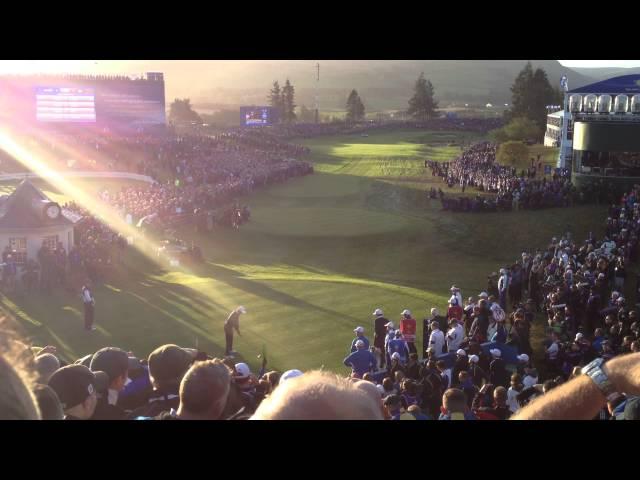 The opening tee shots of the 2014 Ryder Cup - Jimmy Walker - Today's Golfer