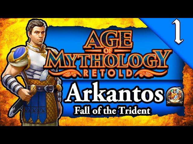 NEW* AGE OF MYTHOLOGY RETOLD! Age of Mythology Retold: Fall of the Trident Campaign 4K Gameplay #1