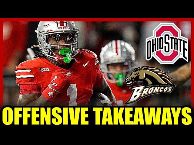 Ohio State Offensive Takeaways from Win Over Western Michigan