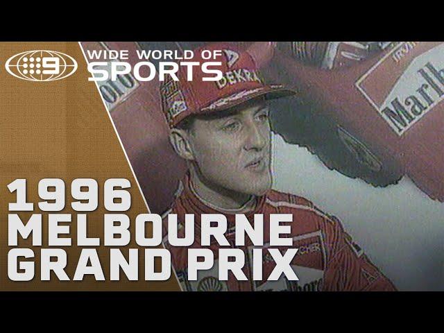 All of the archive from the 1996 Melbourne F1 Grand Prix: From the Archives | Wide World of Sports