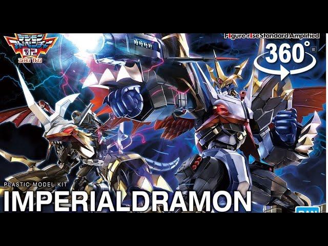 [360°Degree]  Bandai Figure Rise Standard Amplified Imperialdramon