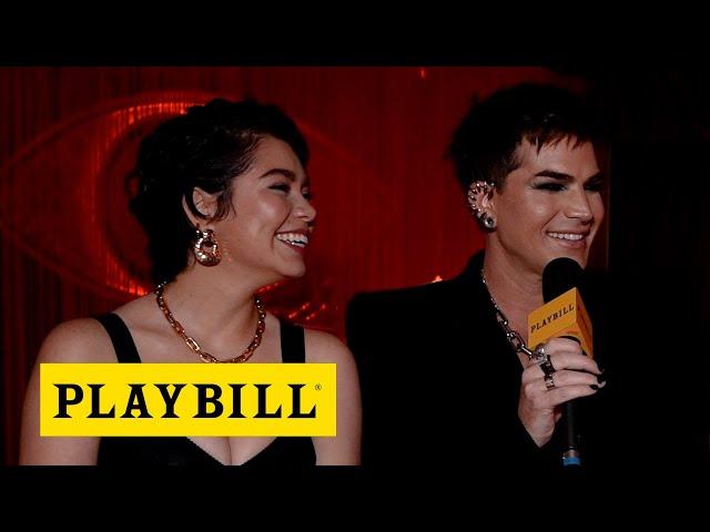 Meet Broadway's Newest Emcee and Sally Bowles: Adam Lambert and Auliʻi Cravalho