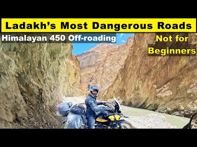 Zanskar Valley Road Trip | Manali To Leh Road Trip by Bike | Himalayan 450