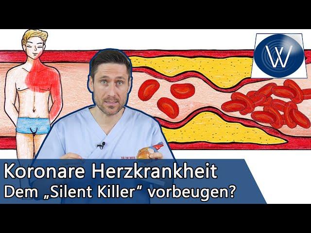 Koronare Herzkrankheit (KHK) & tödlichen Folgen - Atherosklerose im Herzen: Ursachen & Symptome