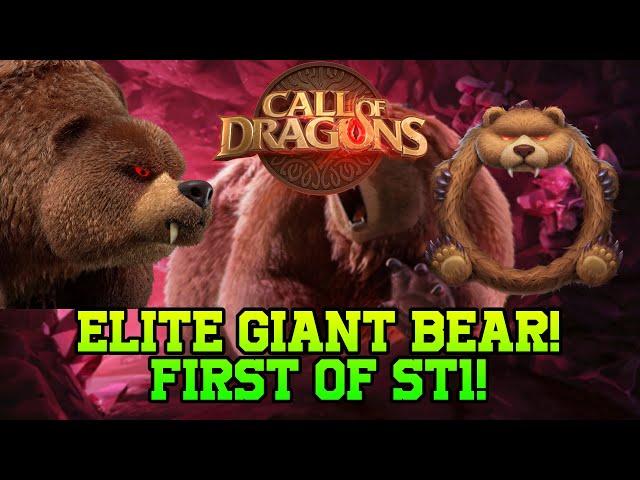 Call of Dragons - ST1 Elite Giant Bear Raid!