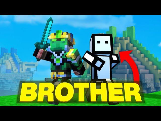 I Played Minecraft With My Little Brother