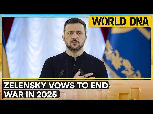 Russia-Ukraine War: Ukrainian President Vows To End War In 2025 | World DNA | WION