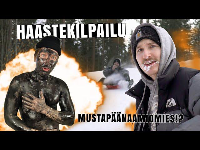 HAASTEKILPAILU: Mustapäänaamiomies!?