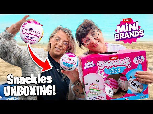 Großes SNACKELS Unboxing am STRAND! 