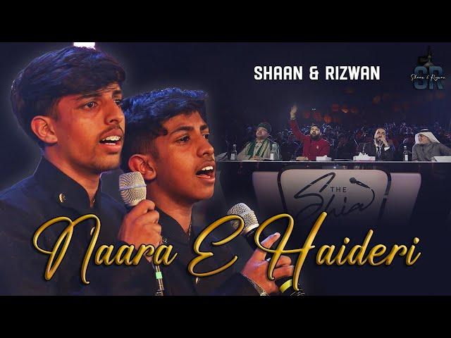 Naara E Haideri | Shaan & Rizwan Hussain Special Performance | @TheShiaVoiceOfficial Season 2