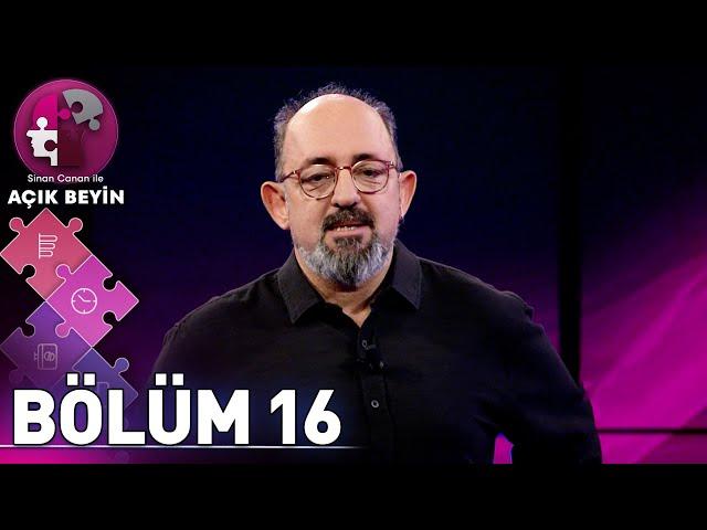 "Stressiz Yaşam Mümkün mü?" - Sinan Canan ile Açık Beyin 16. Bölüm (27 Ocak 2024)