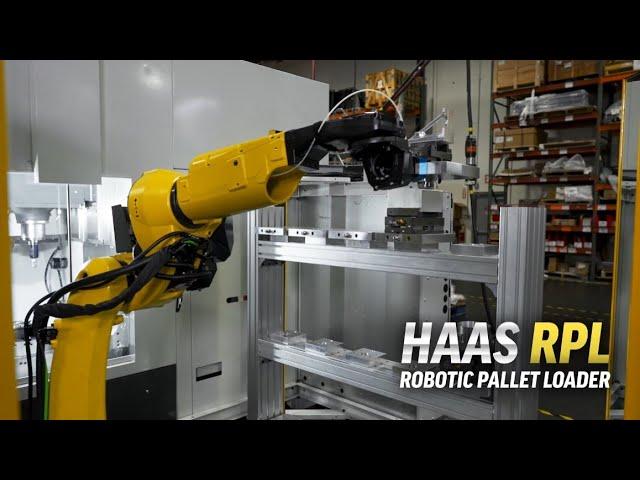 The New Haas Robotic Pallet Loader - Haas Automation, Inc.