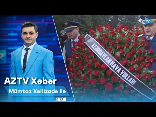 Mümtaz Xəlilzadə ilə AZTV XƏBƏR (16:00) | 29.12.2024