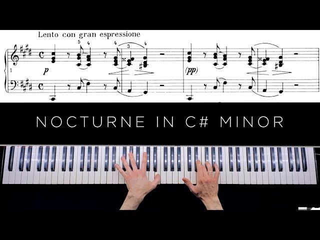 Chopin - Nocturne C# minor op.  Posth [Denis Zhdanov]