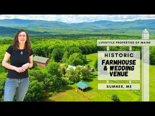 Historic Farmhouse with Barn | Maine Real Estate