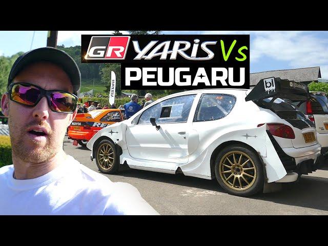 FACTORY MONEY vs BACKYARD GRIT!  SECRET HILL CLIMB SHOWDOWN #builtnotbought