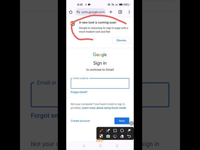 Gmail  new look is coming soon | Google is improving its sign in page with a more modern look