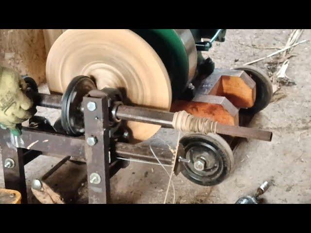 Testing The Homemade CVT Friction Drive!!