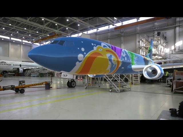 Magnetic MRO is starting to use Augmented Reality for Aircraft Livery Visualization