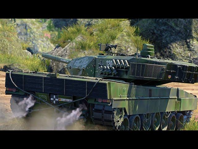 Germany Top Tier Gameplay | Leopard 2A6 MBT (War Thunder)