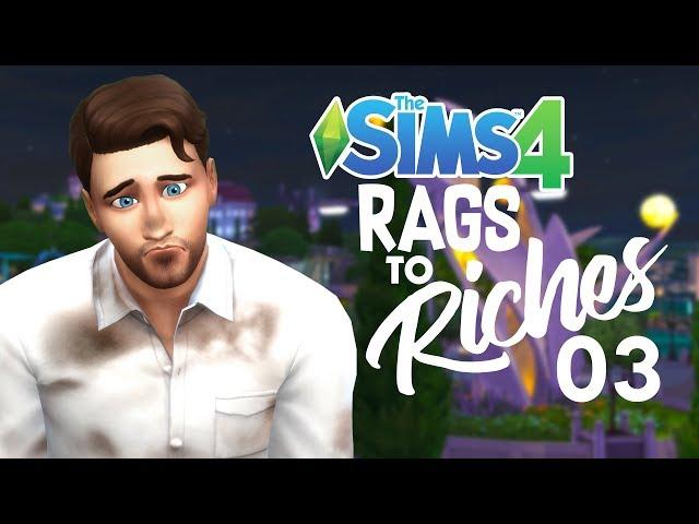 The Sims 4 | Rags to Riches Homeless Challenge - Episode 03 | MAKIN' $