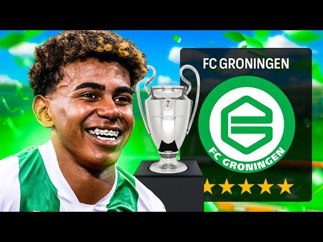 Ik Speelde FC25 tot FC Groningen de Champions League Won...