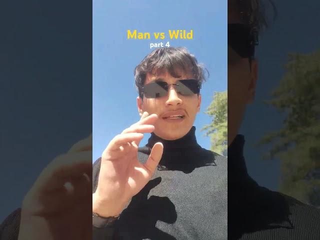 Man vs Wild part-4 #vlog #minivlog #spendmoretimeinthewild #funny #comedy