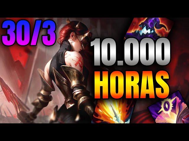 ¡ASÍ se ven 10,000 HORAS con Katarina!  | Road To Rank 1 Katarina 